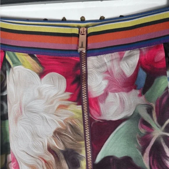 Ted Baker Kaideen Floral Skirt size 0 US 2 - Picture 5 of 6